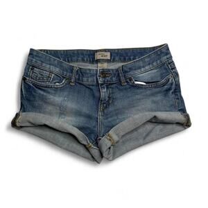 Gap Low Rise Denim  Y2K Shorts Womens size 4 waist 27